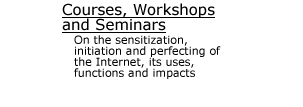 Courses, Workshops and Seminars