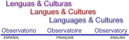 Lenguas y culturas - Langues et cultures - Languages and Cultures