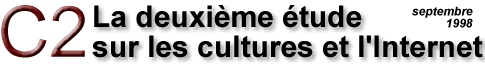 C2:  La deuxi�me �tude sur la culture et l'Internet